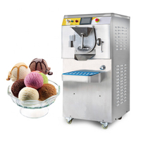 Mini glace à la machine à gelato de refroidissement à eau crème dure