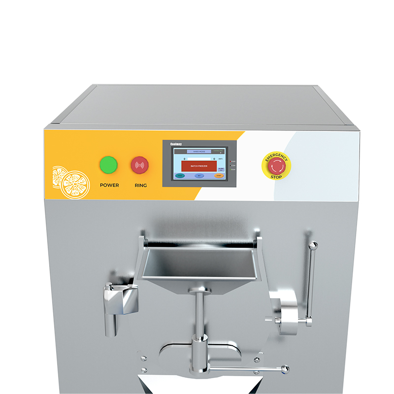 Mini glace à la machine à gelato professionnelle