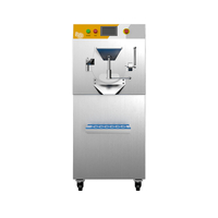 Machine de gelato de refroidissement à l'eau du bouton pour la maison