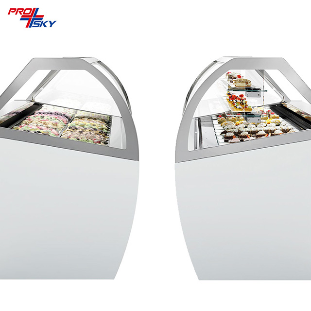 Prosky réfrigérateur Popsicle large utilisation en aluminium Aluminium Freinteur à vendre