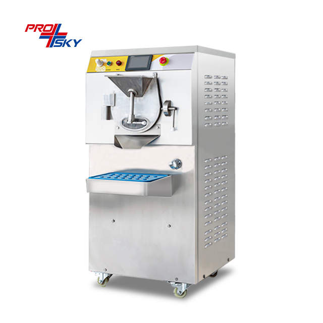Machine à gelato solo commerciale industrielle de refroidissement à eau prosky