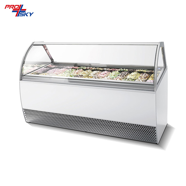 Prosky réfrigérateur Popsicle large utilisation en aluminium Aluminium Freinteur à vendre